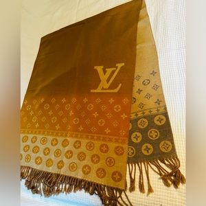 Monogram Jacquard Shawl